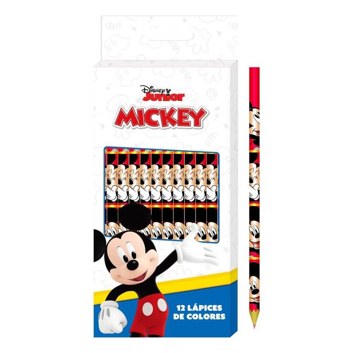 Lapices De Color Mickey x 12