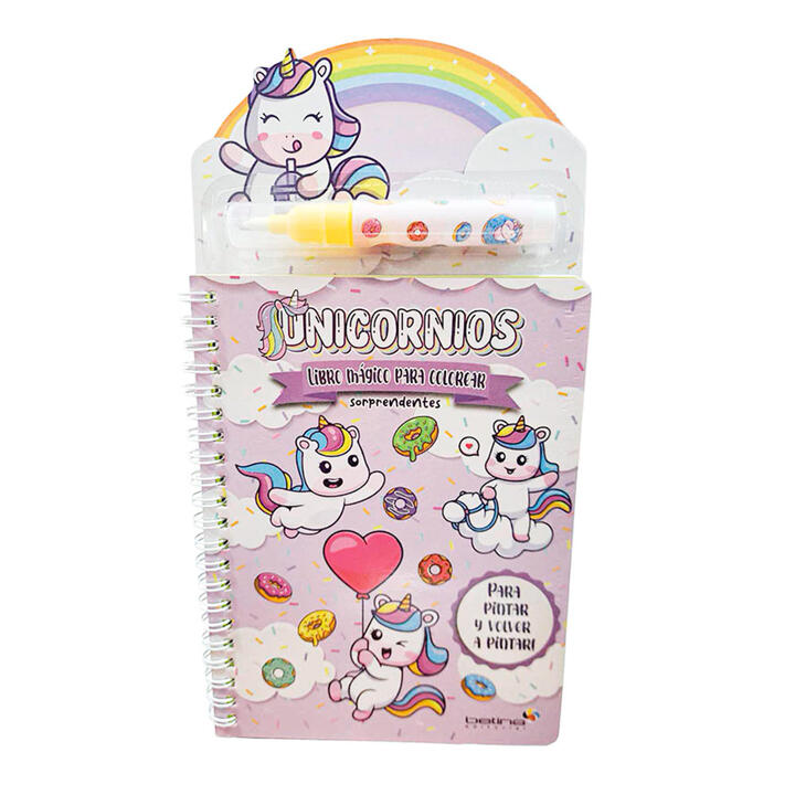 LIBRO MAGICO UNICORNIOS SORPRENDENTES