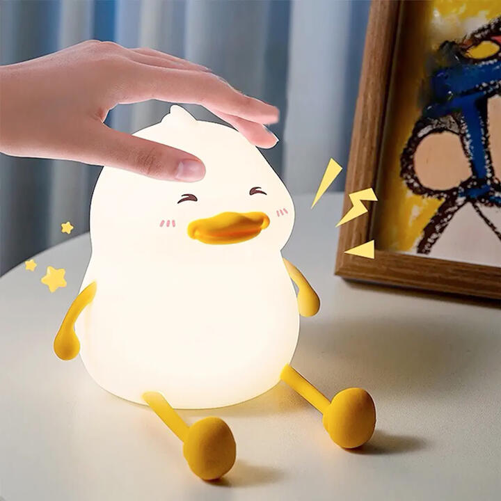 VELADOR LED PATITO