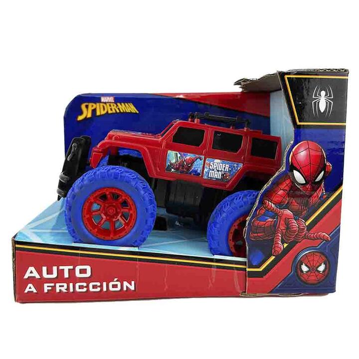 Camioneta A Friccion Con Ruedas De Goma 21x14x14 Cm